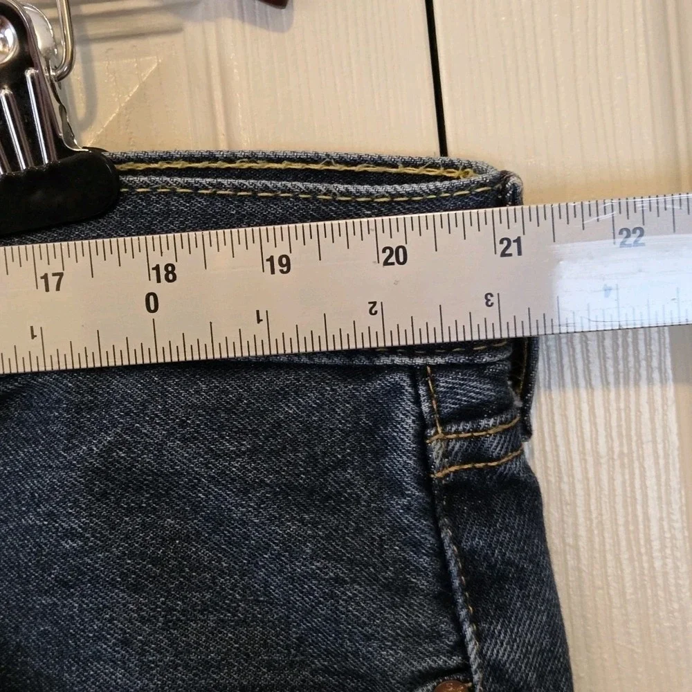 Levis 505 Jeans Mens 40x32 Blue Denim Pants Straight Fit American Classic Y2K‎